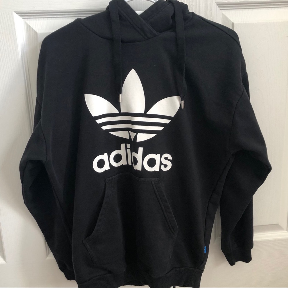 Oversized adidas hoody